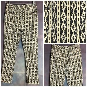 Hippie Boho Aztec Tribal Print Jeans Sz 4